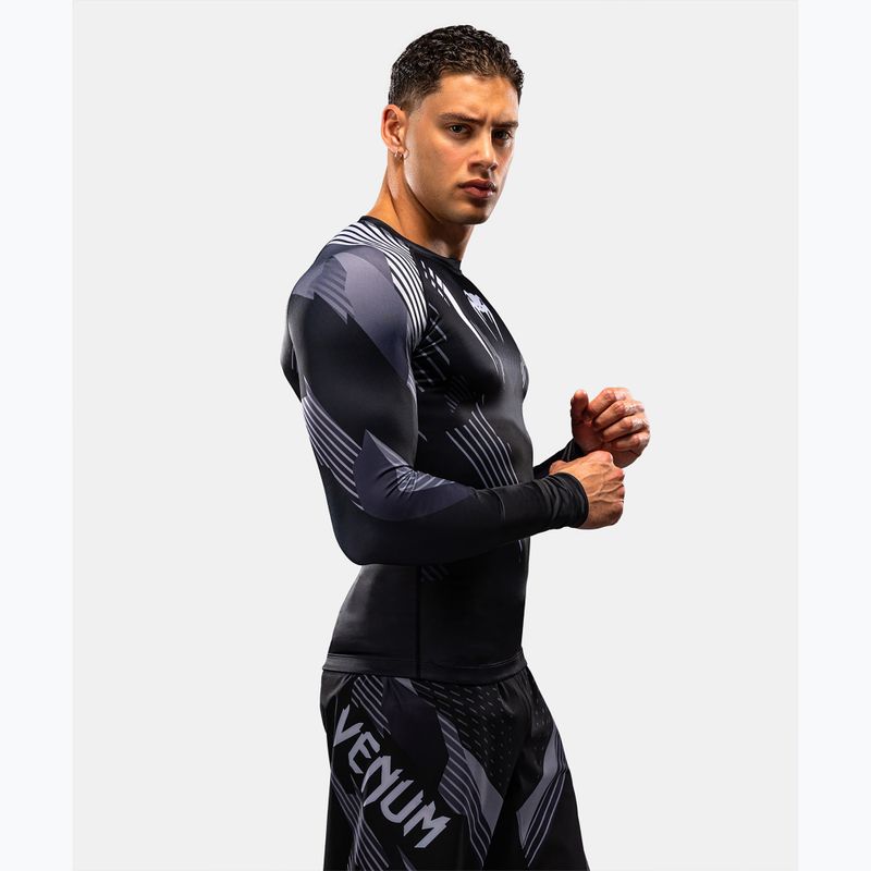Rashguard pánský s dlouhým rukávem Venum No-Gi 6.0 Rashguard black/white 4
