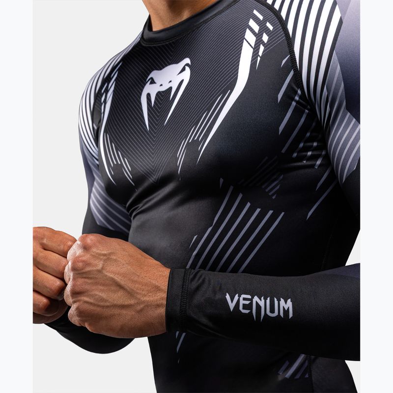 Rashguard pánský s dlouhým rukávem Venum No-Gi 6.0 Rashguard black/white 5