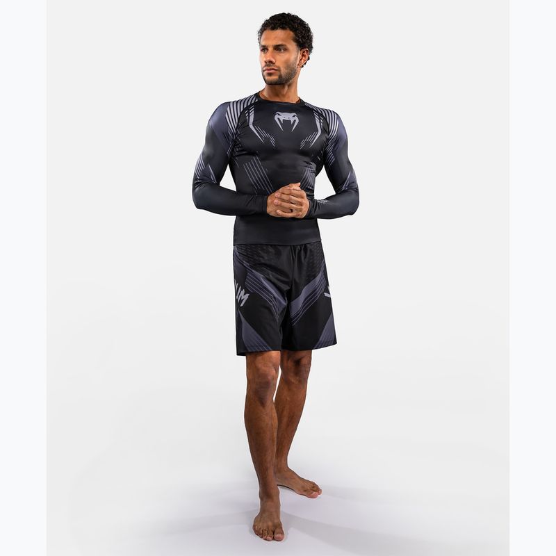 Rashguard pánský s dlouhým rukávem Venum No-Gi 6.0 Rashguard black/grey 2
