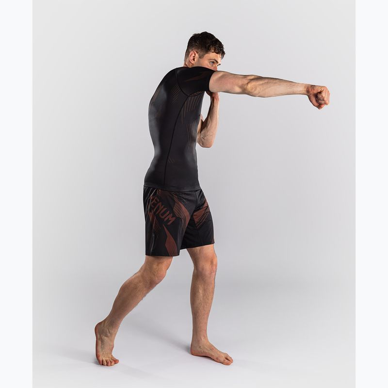 Pánský rashguard Venum No-Gi 6.0 Rashguard black/brown 2