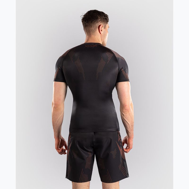 Pánský rashguard Venum No-Gi 6.0 Rashguard black/brown 3