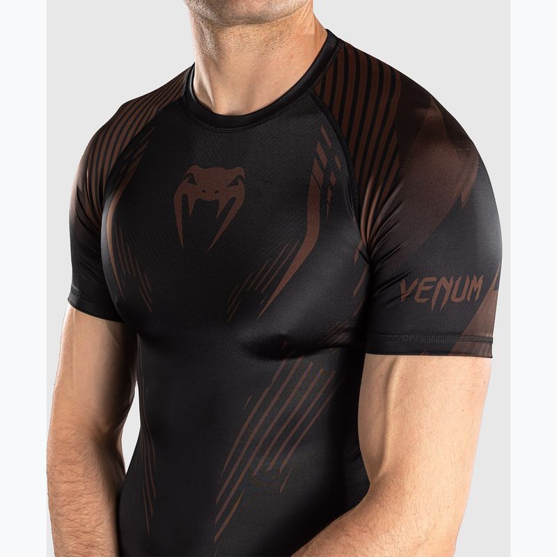 Pánský rashguard Venum No-Gi 6.0 Rashguard black/brown 5