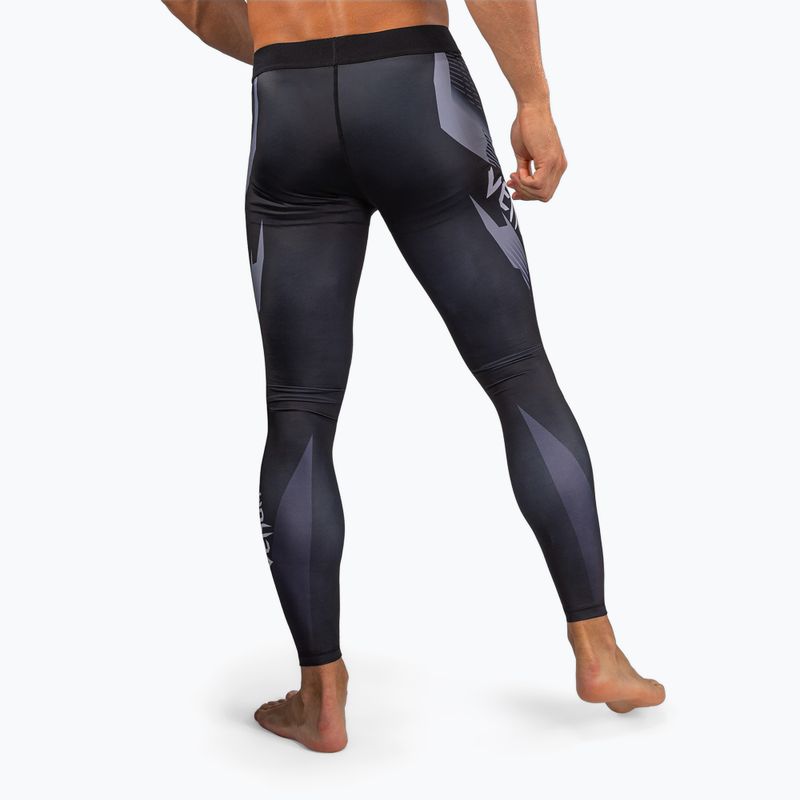 Pánské tréninkové legíny Venum No-Gi 6.0 Spats black/white 3