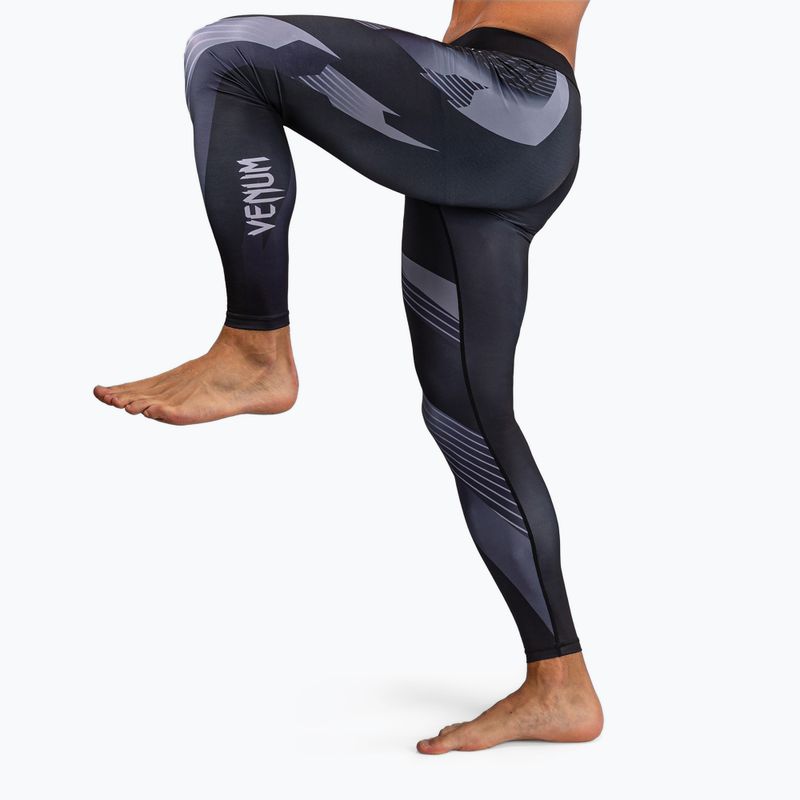 Pánské tréninkové legíny Venum No-Gi 6.0 Spats black/white 8