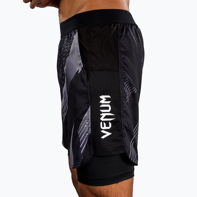 Pánské tréninkové šortky Venum No-Gi 6.0 Training black/white 6