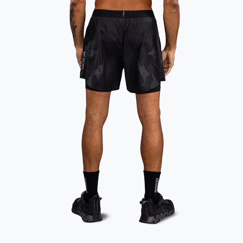 Pánské tréninkové šortky Venum No-Gi 6.0 Training black/grey 3
