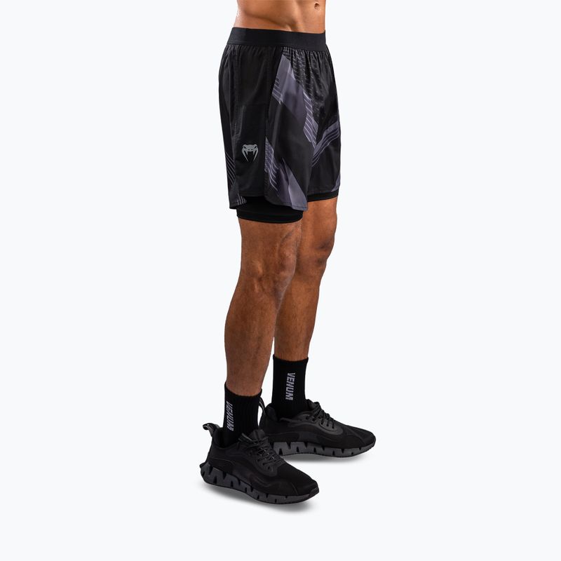 Pánské tréninkové šortky Venum No-Gi 6.0 Training black/grey 5
