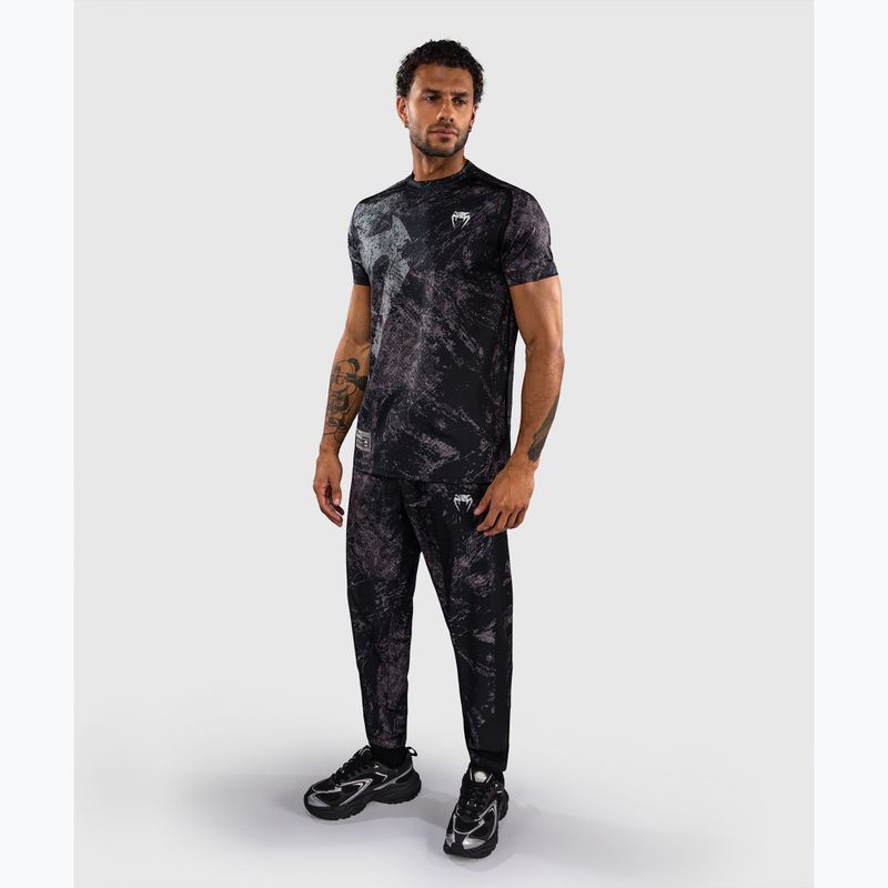 Pánské tričko na lezení Venum Rage & Workout Dry Tech black/grey 2