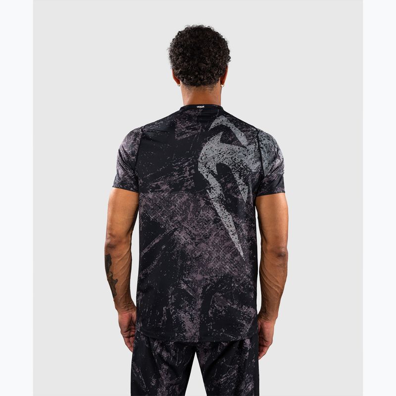 Pánské tričko na lezení Venum Rage & Workout Dry Tech black/grey 3