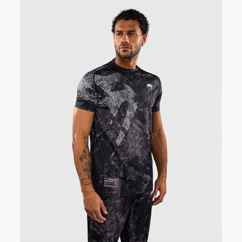 Pánské tričko na lezení Venum Rage & Workout Dry Tech black/grey 5