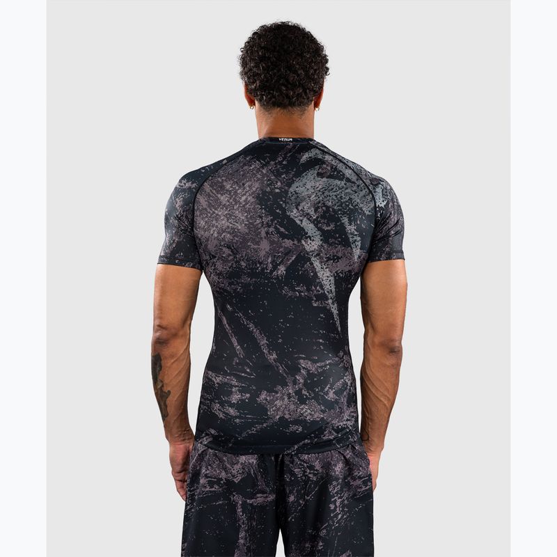 Pánský rashguard Venum Rage & Workout Rashguard SS black/grey 2