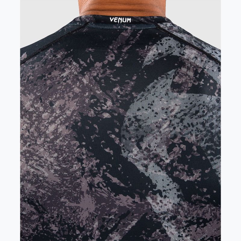 Pánský rashguard Venum Rage & Workout Rashguard SS black/grey 6