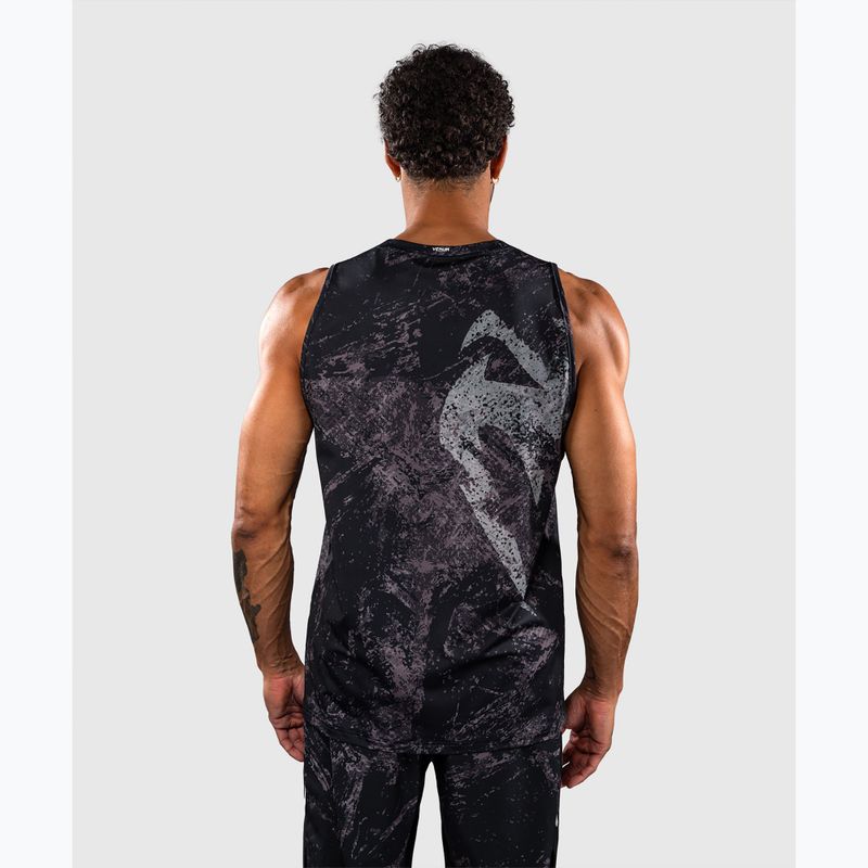 Pánské tričko na lezení Venum Rage & Workout Dry Tech Tank Top black/grey 3