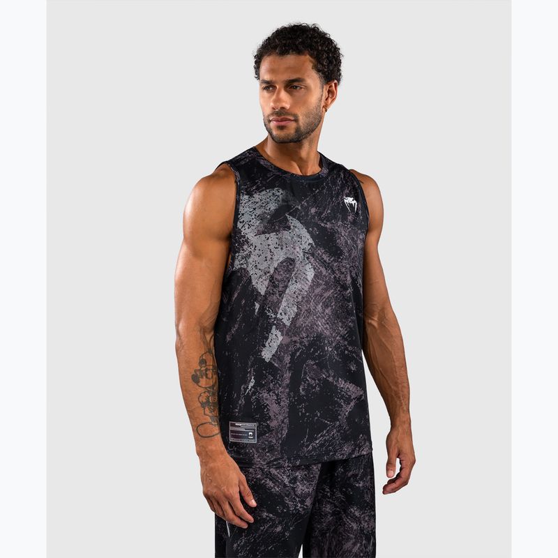 Pánské tričko na lezení Venum Rage & Workout Dry Tech Tank Top black/grey 4