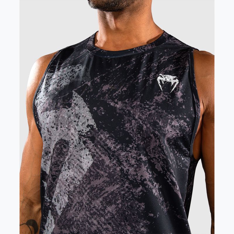 Pánské tričko na lezení Venum Rage & Workout Dry Tech Tank Top black/grey 5