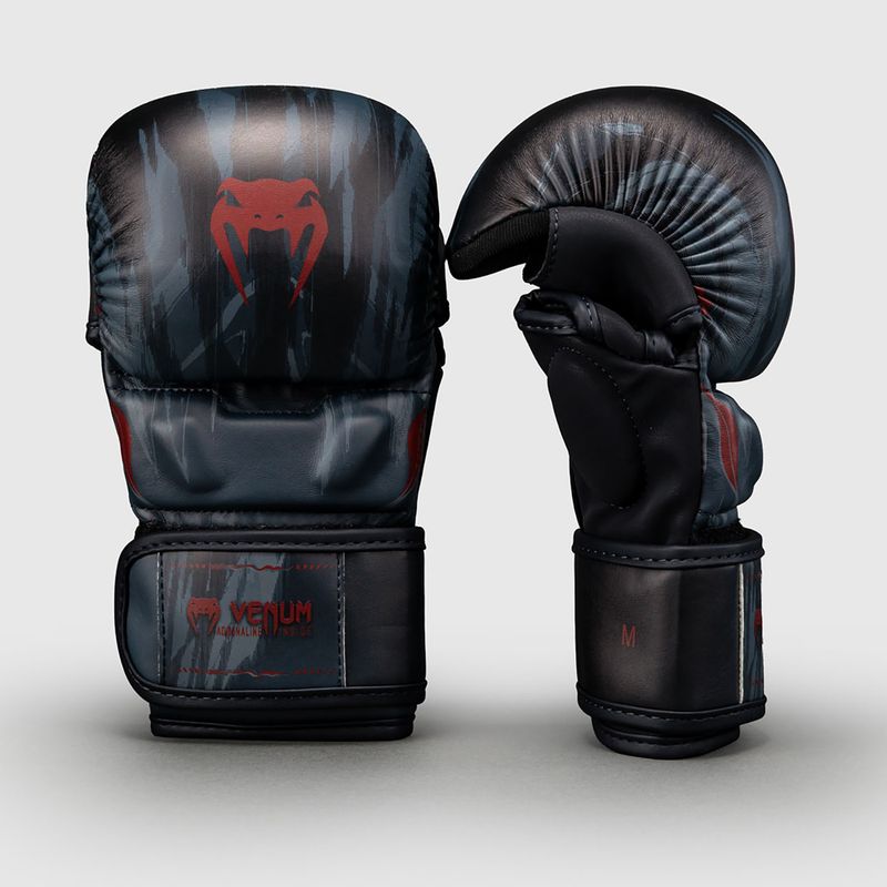 Sparingové rukavice Venum Demon Sparring black/grey 2