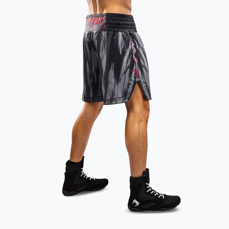 Pánské tréninkové šortky Venum Demon Boxing black/grey 5