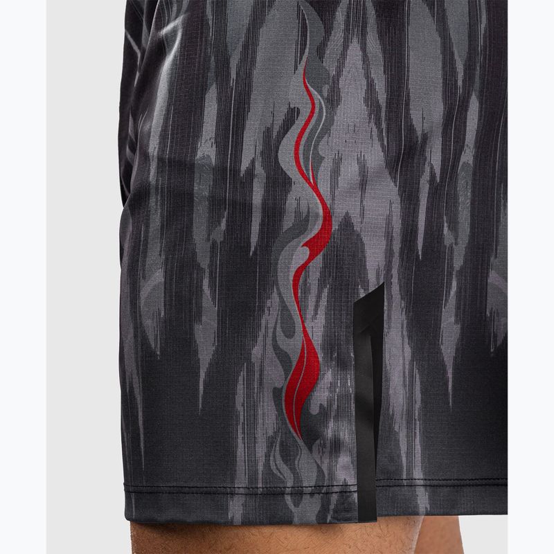 Pánské tréninkové šortky Venum Demon Fight black/grey 6