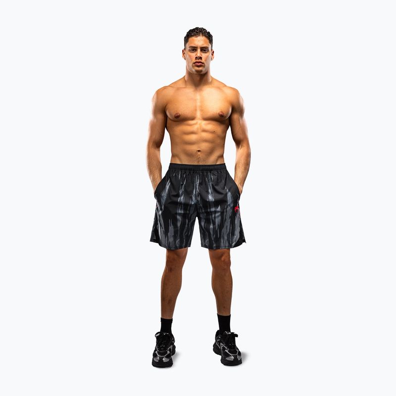 Pánské tréninkové šortky Venum Demon Training black/grey 2