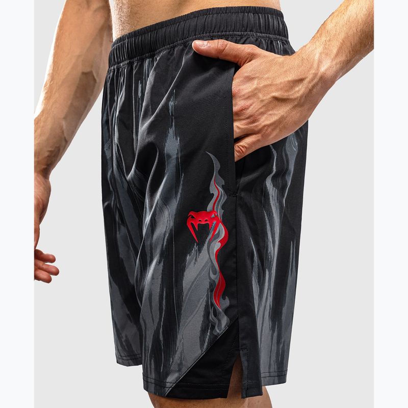 Pánské tréninkové šortky Venum Demon Training black/grey 6