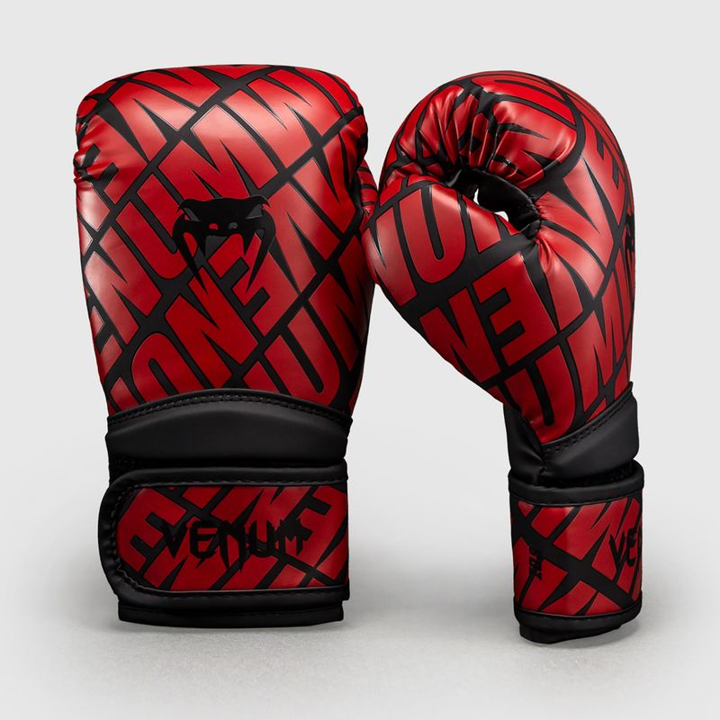 Dětské boxerské rukavice Venum Contender 1.5 XT 3D black/red 2