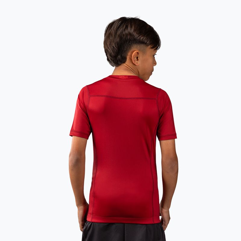 Dětský rashguard Venum Attack Rashguard SS black/red 2