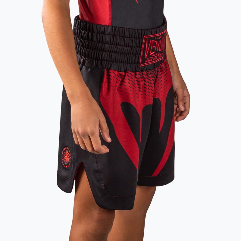 Dětské treninkové šortky Venum Attack black/red 5