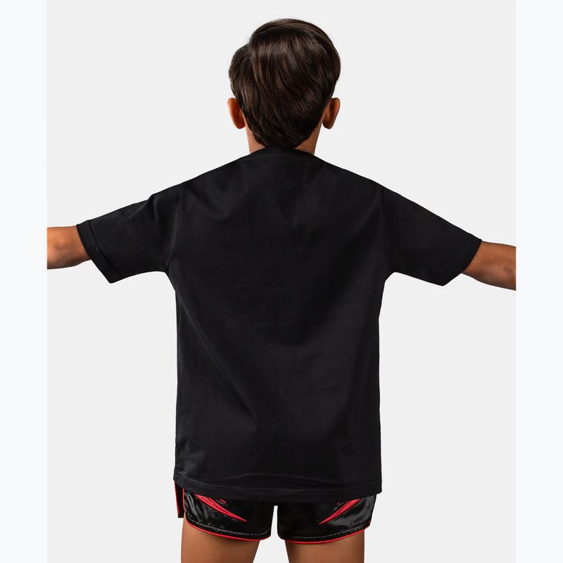 Dětské tričko Venum Attack Cotton black/red 2
