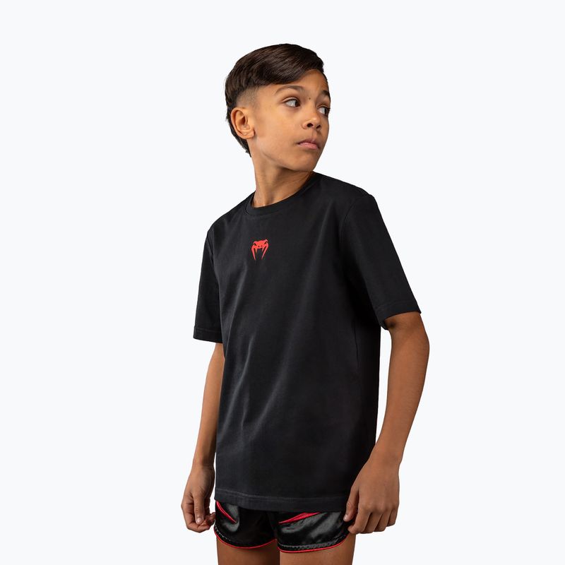 Dětské tričko Venum Attack Cotton black/red 3