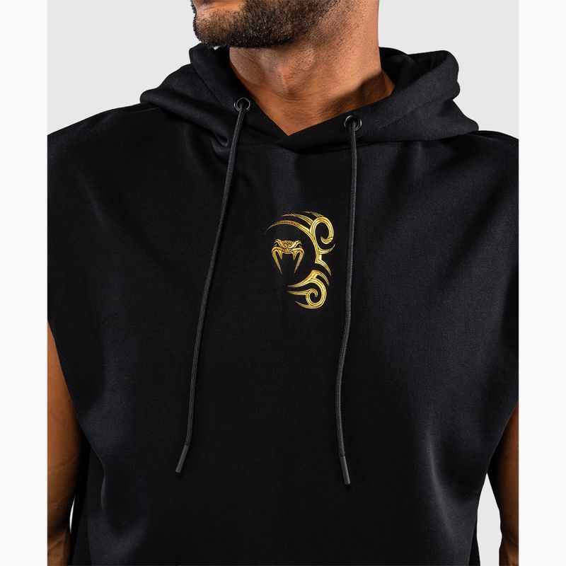 Pánská mikina Venum x Mike Tyson Tiger Sleeveless Hoodie black/gold 6