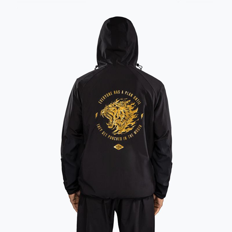 Pánská bunda Venum x Mike Tyson Tiger Track black/gold 3