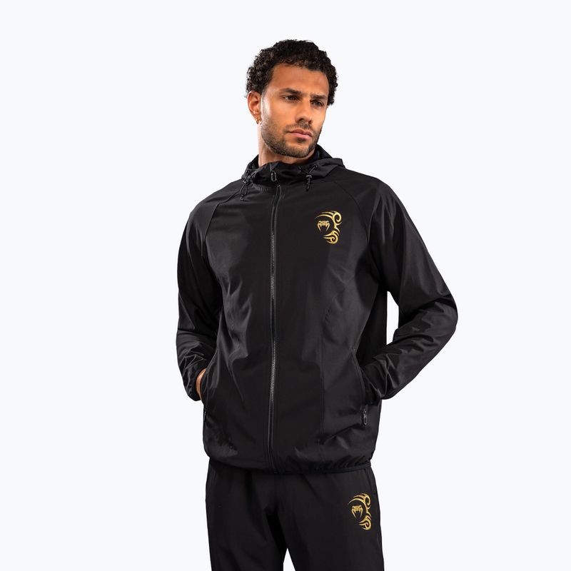 Pánská bunda Venum x Mike Tyson Tiger Track black/gold 4