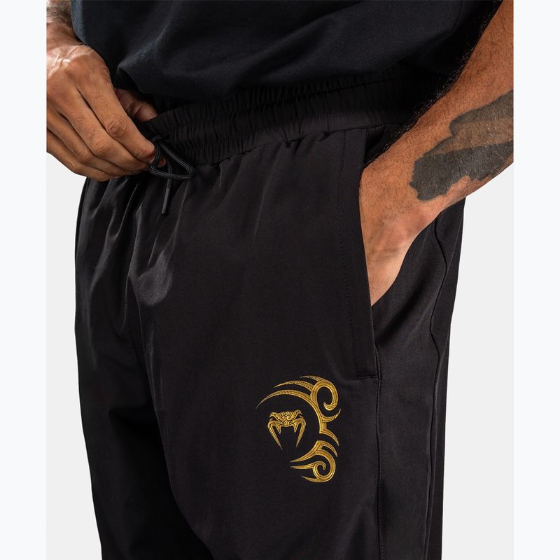 Pánské tréninkové kalhoty Venum x Mike Tyson Tiger Joggers black/gold 5