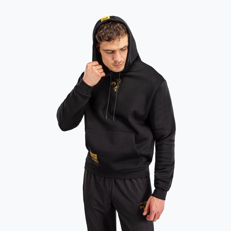 Pánská mikina Venum x Mike Tyson Tiger Hoodie black/gold 3