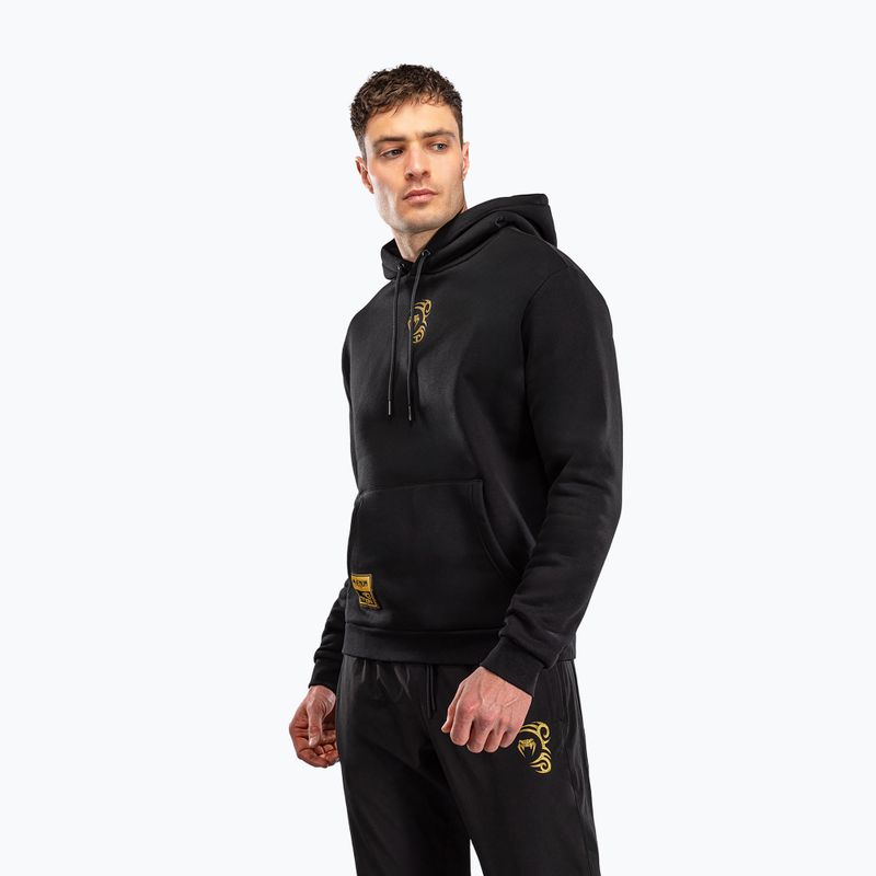 Pánská mikina Venum x Mike Tyson Tiger Hoodie black/gold 4
