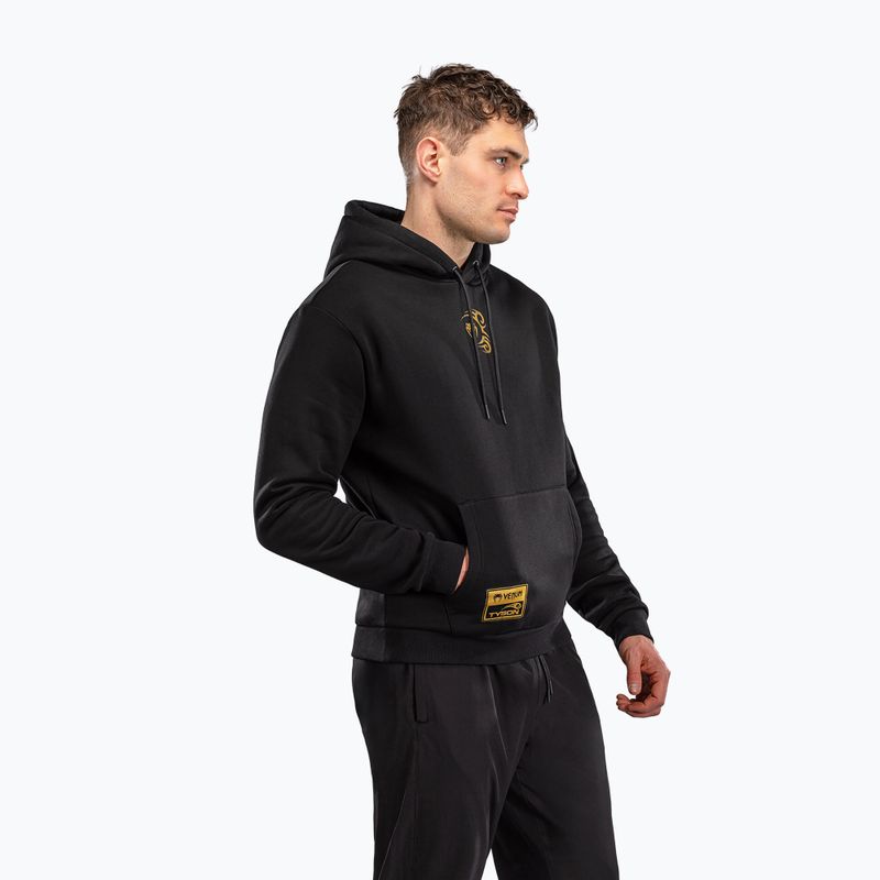 Pánská mikina Venum x Mike Tyson Tiger Hoodie black/gold 5