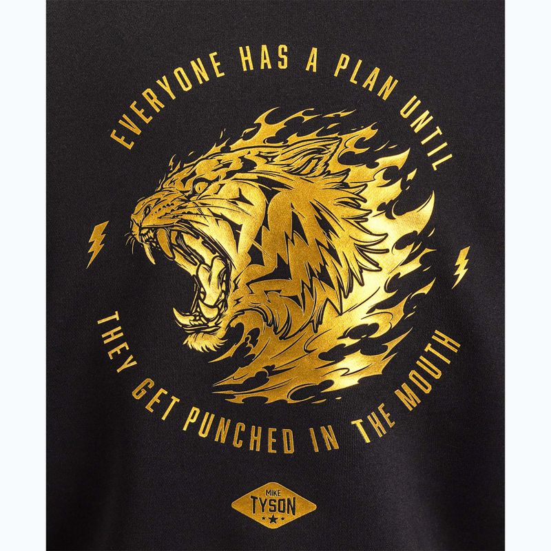 Pánská mikina Venum x Mike Tyson Tiger Hoodie black/gold 8