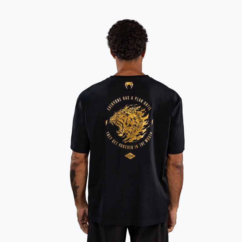 Pánské tričko na lezení Venum x Mike Tyson Tiger black/gold 2