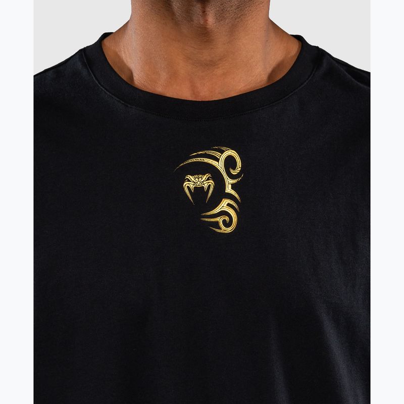 Pánské tričko na lezení Venum x Mike Tyson Tiger black/gold 4