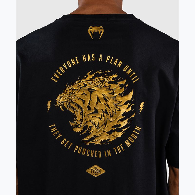 Pánské tričko na lezení Venum x Mike Tyson Tiger black/gold 5
