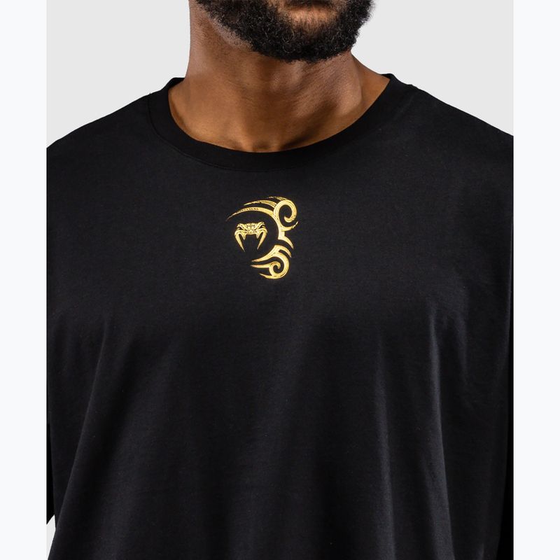 Pánské tričko na lezení Venum x Mike Tyson Tiger VENUM-06406-126 black/gold 3