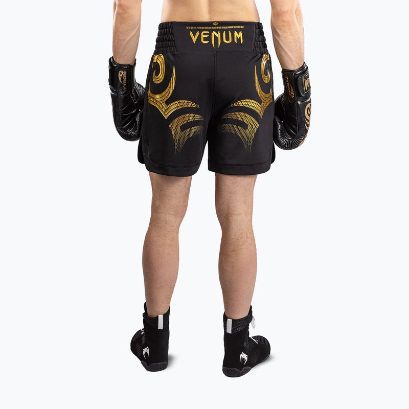 Pánské tréninkové šortky Venum x Mike Tyson Tiger black/gold 3