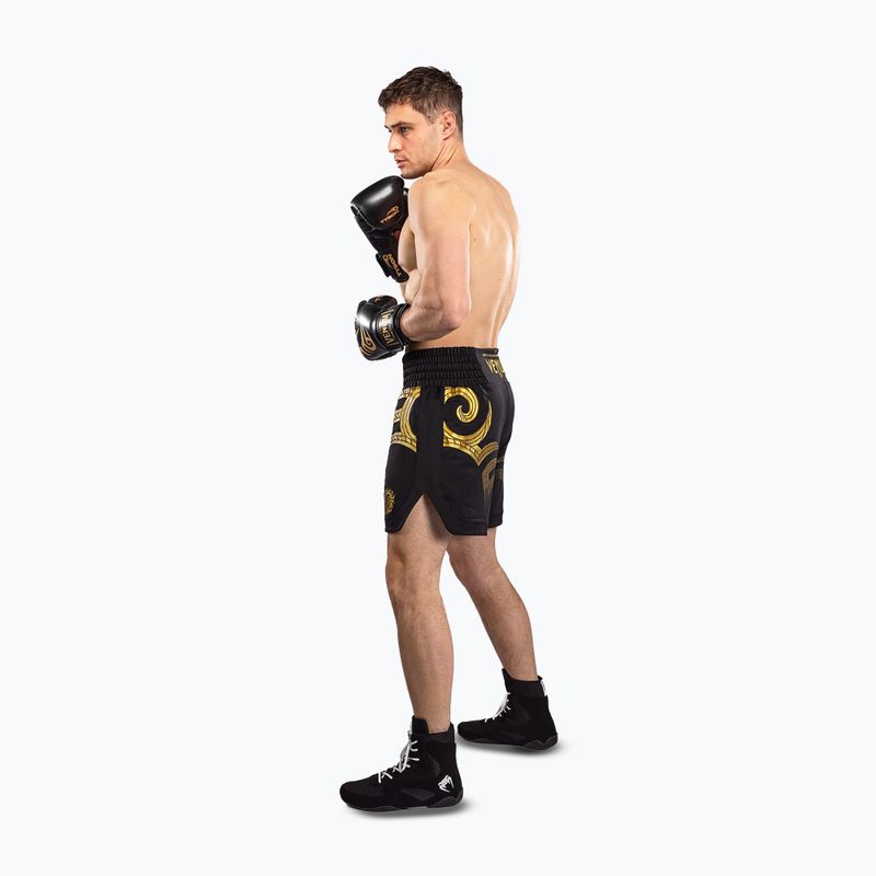 Pánské tréninkové šortky Venum x Mike Tyson Tiger black/gold 4