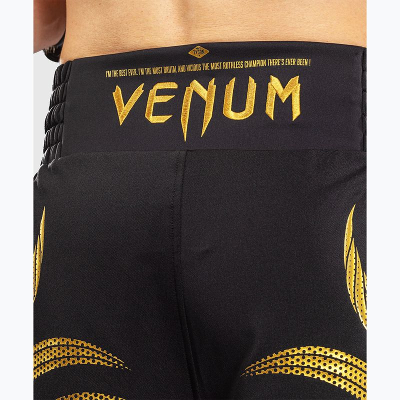 Pánské tréninkové šortky Venum x Mike Tyson Tiger black/gold 6