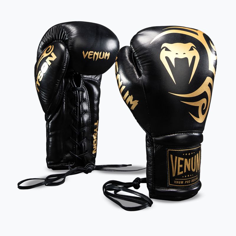 Boxerské rukavice Venum Giant 2.0 Mike Tyson Pro Boxing black/gold 2