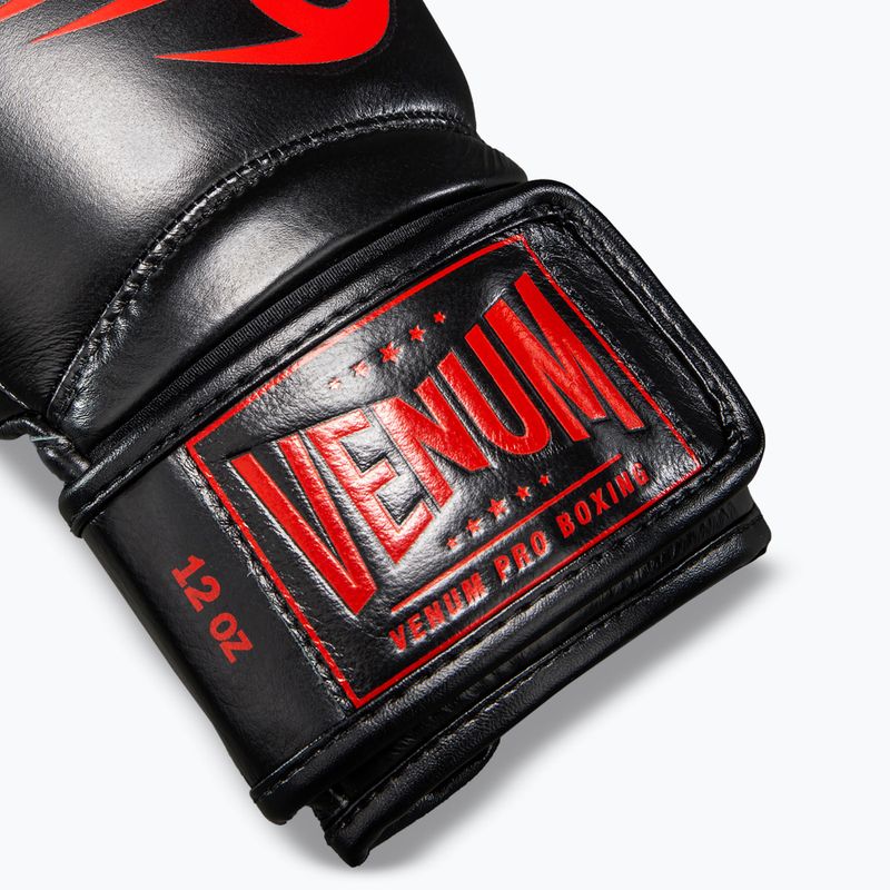 Boxerské rukavice Venum Giant 2.0 Mike Tyson Pro Boxing black/red 4