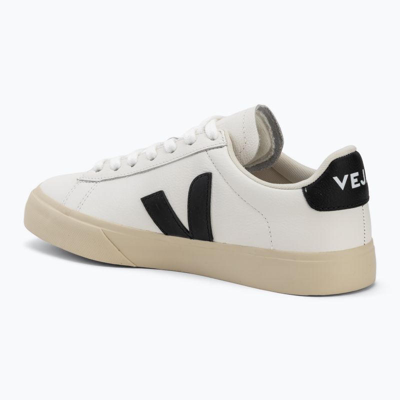 Dámské boty VEJA Campo Leather extra white/black 3