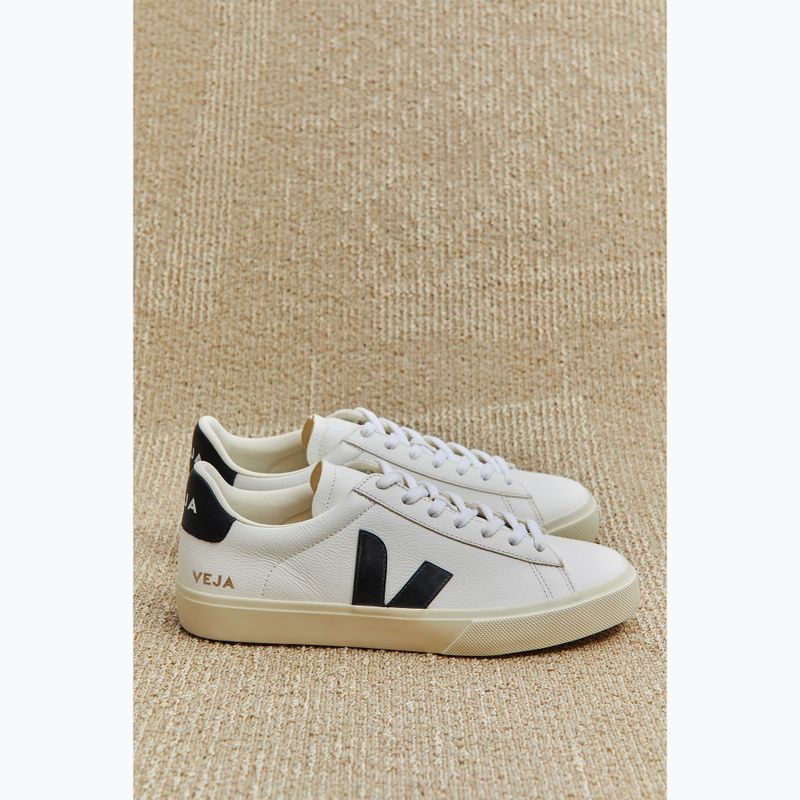Pánská obuv VEJA Campo Leather extra white/black 8