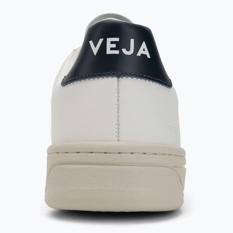 Pánské boty VEJA V-12 kožené white/marsala/navy 6