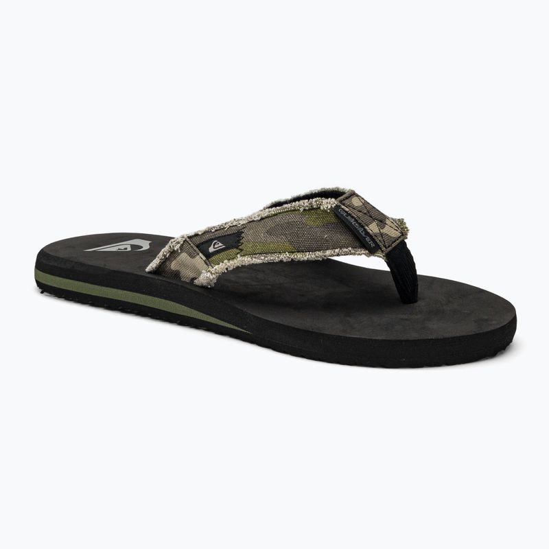 Pánské žabky Quiksilver Monkey Abyss green/brown/black